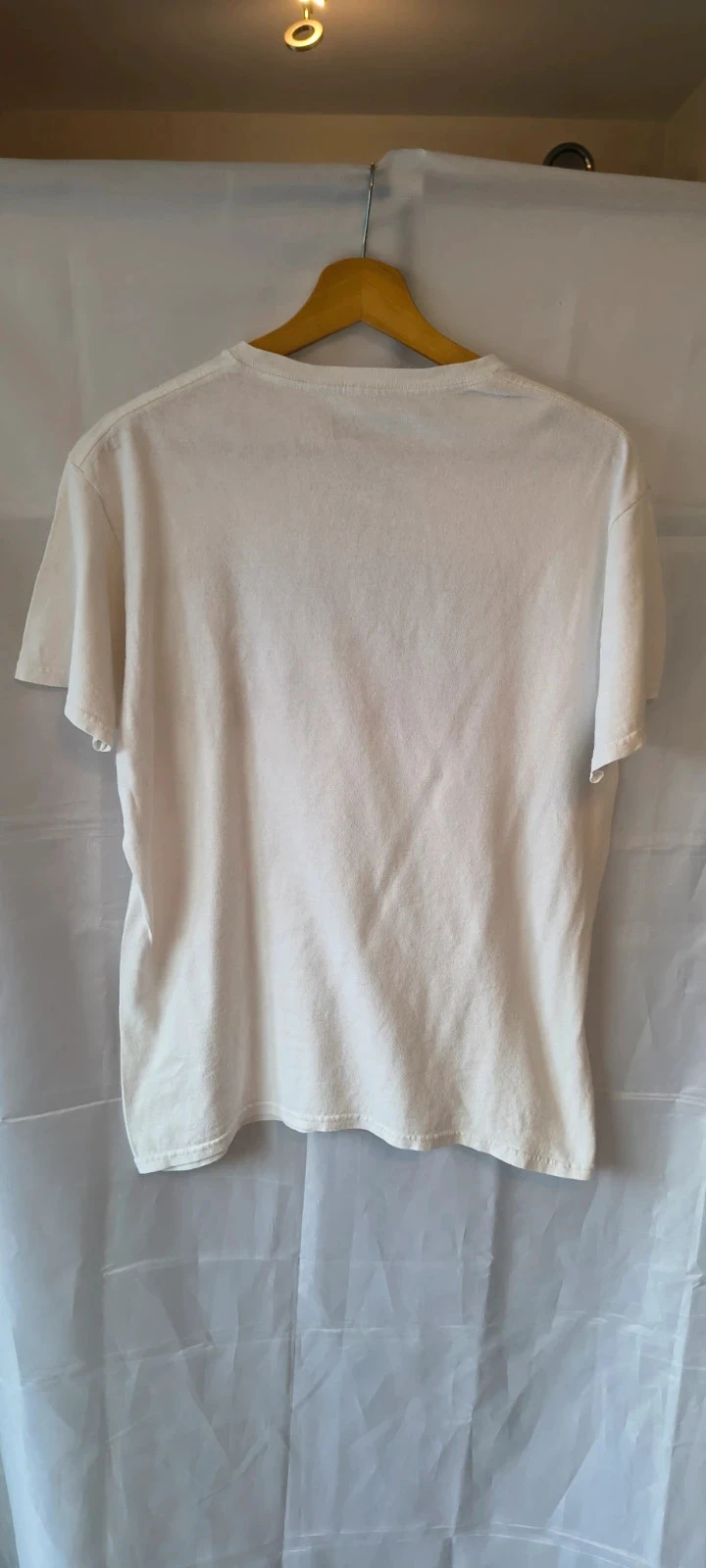 Vintage Levi's T-shirt Wit | M | 100% Katoen | Klassiek Logo | Goede Staat #271 – photo 4